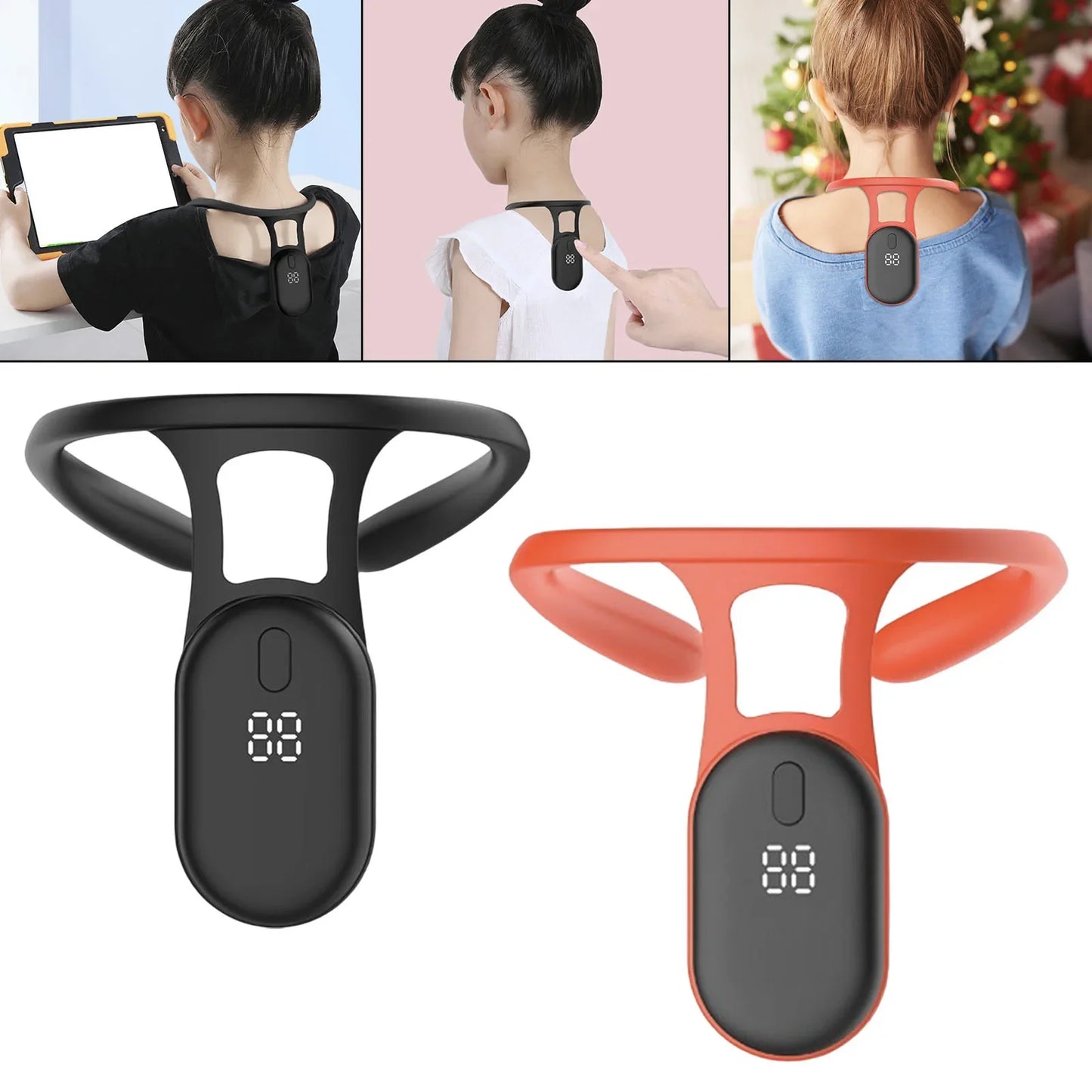 Correcteur de Posture intelligent Miicro Vibration capteur de rappel d'entraînement de Posture dos Posture cou bosse correcteur pour enfants adultes