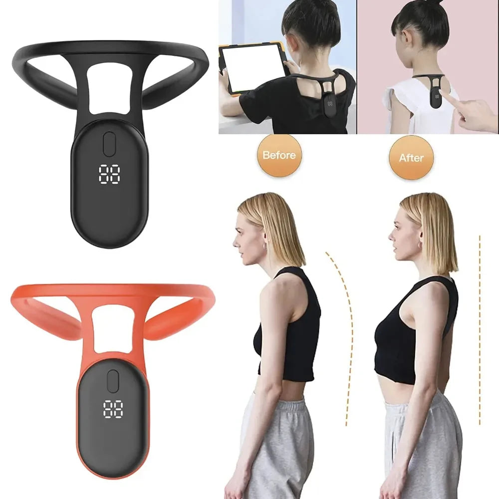 Correcteur de Posture intelligent Miicro Vibration capteur de rappel d'entraînement de Posture dos Posture cou bosse correcteur pour enfants adultes