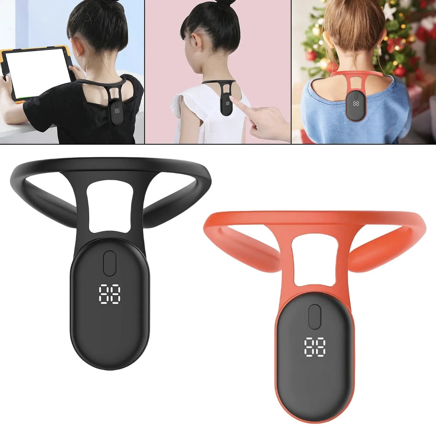Correcteur de Posture intelligent Miicro Vibration capteur de rappel d'entraînement de Posture dos Posture cou bosse correcteur pour enfants adultes